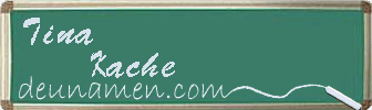 Tina Kache Visitenkarte